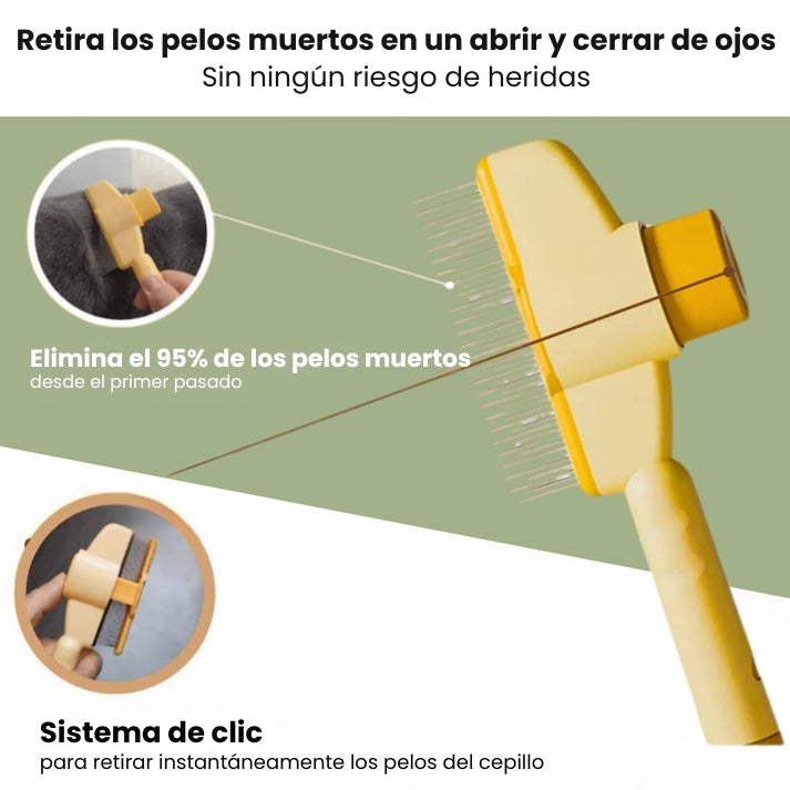 Cepillo quitapelusas para gatos