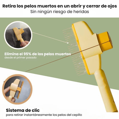 Cepillo quitapelusas para gatos
