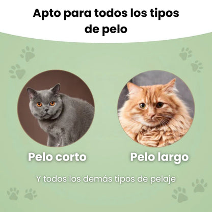 Cepillo quitapelusas para gatos